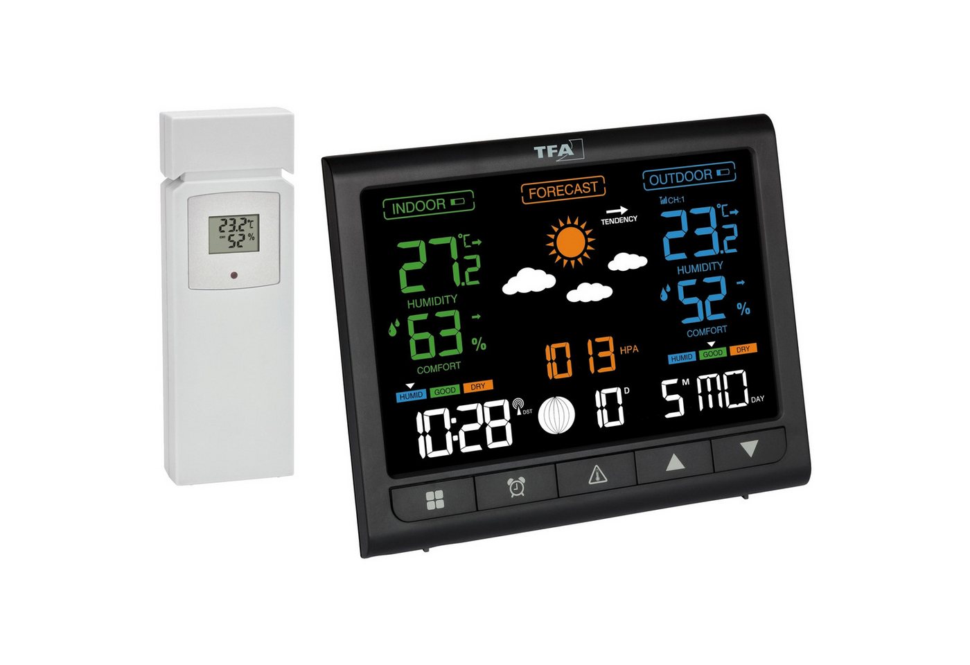 Tfa TFA Funk-Wetterstation Contrast, 35.1171.01 Wetterstation Tfa TFA Funk-Wetterstation Contrast, 35.1171.01 Wetterstation von Tfa