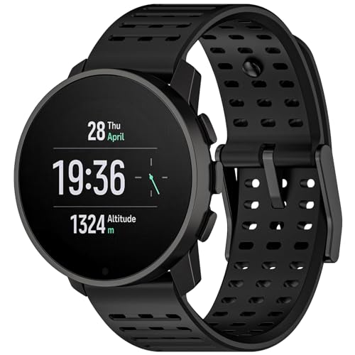 Th-some Armband für Suunto 9 Peak Pro/Suunto 9 Peak Ersatzarmband, 22MM Weiches Silikon Sport Replacement Band für Suunto 5 Peak, Uhrenarmbänd kompatibel mit Suunto Vertical von Th-some