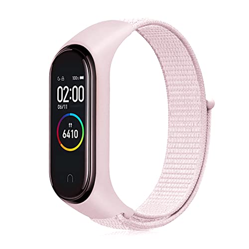 Th-some Armband für Xiaomi Mi Band 7/Mi Band 6/Mi Band 5, Nylon Uhrenarmband Verstellbares Sport Ersatzarmbänd Kompatibel mit Xiaomi Mi Band 6/Mi Band 5/Mi Band 7/Amazfit Band 5 von Th-some