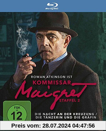Kommissar Maigret - Staffel 2: Die Nacht der Kreuzung / Die Tänzerin und die Gräfin [Blu-ray] von Thaddeus O'Sullivan