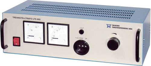 Thalheimer LTS 604 Labor-Trenntrafo einstellbar 1000 VA Anzahl Ausgänge: 1 x 2 - 250 V/AC von Thalheimer