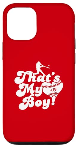 Custom Das ist mein Junge #19 Trikot Baseball Mama Baseball Papa Hülle für iPhone 12/12 Pro Custom Das ist mein Junge #19 Trikot Baseball Mama Baseball Papa Hülle für iPhone 12/12 Pro von That's My Boy Baseball Number Jersey Favorites