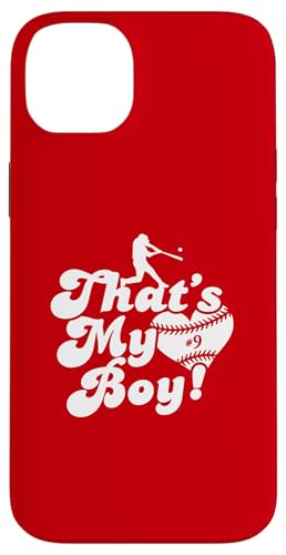 Custom Das ist mein Junge #9 Trikot Baseball Mama Baseball Papa Hülle für iPhone 14 Plus Custom Das ist mein Junge #9 Trikot Baseball Mama Baseball Papa Hülle für iPhone 14 Plus von That's My Boy Baseball Number Jersey Favorites