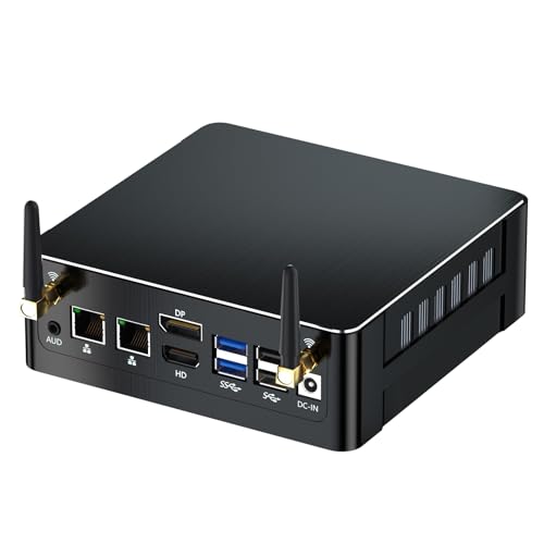 Thdeukoty Mini Computer i9-12900H, Desktop PC Windows 11 Pro, 64G RAM 1T Pcie 4.0 SSD, Dual LAN WiFi 6 Bluetooth 5.1 für Home Business, DP/HDMI/Typ-C-Dreifachdisplay von Thdeukoty