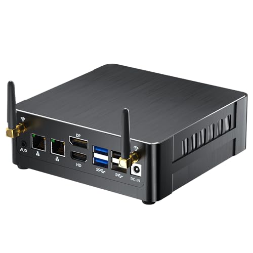 Thdeukoty Mini Pc i9-12900H, Desktop PC Windows 11 Pro, 64G RAM 2T Pcie 4.0 SSD, Dual LAN WiFi 6E Bluetooth 5.3 für Home Business, DP/HDMI/Typ-C-Dreifachdisplay, VESA von Thdeukoty