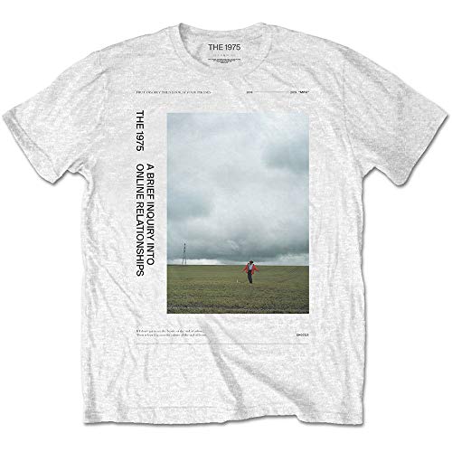 T-Shirt # S Unisex White # Abiior Side Fields von The 1975