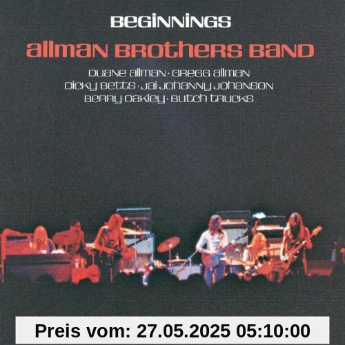Beginnings Beginnings von The Allman Brothers Band