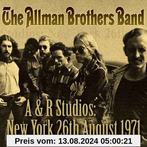 A & R Studios:New York 26th au von The Allman Brothers