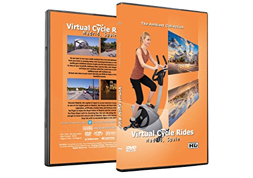 Virtuelle Fahrradtouren DVD - Madrid, Spanien - für Indoor Radfahren, Laufband und Jogging Workouts von The Ambient Colection