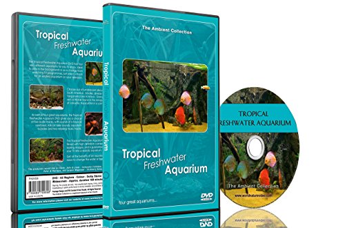 Aquarium DVD - Tropische Frischwasser-Aquarien mit 100 Minuten HD Aquarien mit Musik und Naturgeräuschen von The Ambient Collection