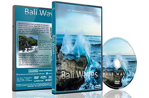 Entspannende Strand DVD - Bali Wellen - Luftaufnahme von Spektakulären Bali Stränden und Wellen mit Ozean Geräuschen von The Ambient Collection
