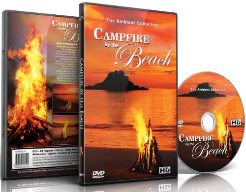 Entspannung DVD - Lagerfeuer am Strand mit den Geräuschen des Meeres & knisterndem Holz von The Ambient Collection