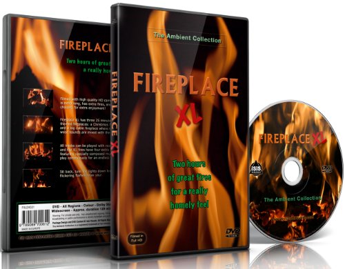 Feuer DVD - Kaminfeuer XL - extra lange offene Feuer mit dem Knistern von brennendem Holz von The Ambient Collection