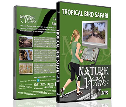 Natur Spaziergänge DVD - Tropische Vogel Safari - für Indoor Spaziergänge, Laufband and Jogging Workouts von The Ambient Collection