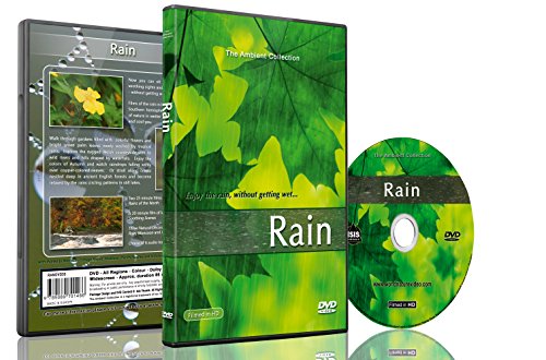 Regen DVD mit natürlichen Geräuschen von Donner zur Entspannung von The Ambient Collection