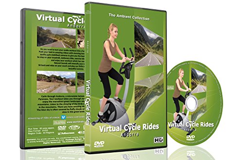 Virtuelle Fahrradtouren DVD - Andorra - für Indoor Radfahren, Laufband und Jogging Workouts von The Ambient Collection
