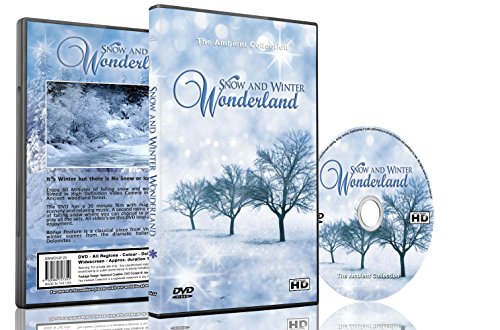 Weihnachten DVD - Schnee & Winter Wunderland mit schönen Bildern von Winterlandschaften von The Ambient Collection