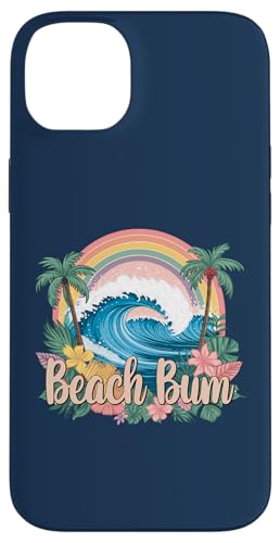 Beach Bum Tropical Hülle für iPhone 14 Plus von The Aqua Cottage
