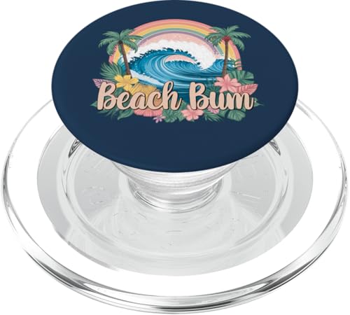 Beach Bum Tropical PopSockets PopGrip für MagSafe von The Aqua Cottage