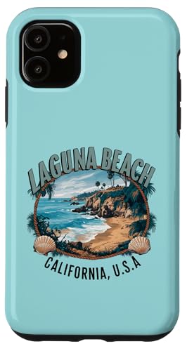 Laguna Beach California Surfen Hülle für iPhone 11 Laguna Beach California Surfen Hülle für iPhone 11 von The Aqua Cottage