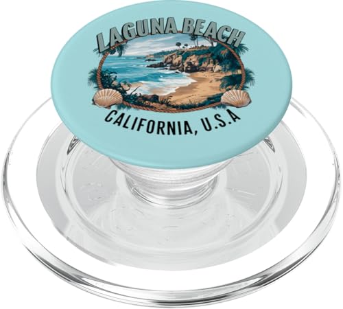 Laguna Beach California Surfen PopSockets PopGrip für MagSafe Laguna Beach California Surfen PopSockets PopGrip für MagSafe von The Aqua Cottage