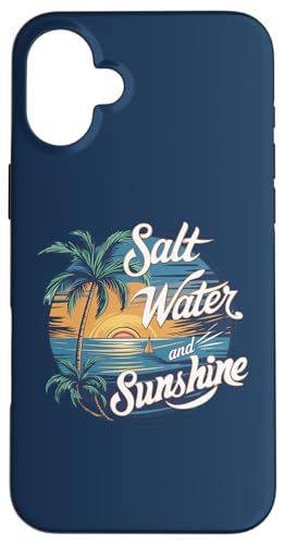 Salzwasser und Sonnenschein Hülle für iPhone 16 Plus von The Aqua Cottage