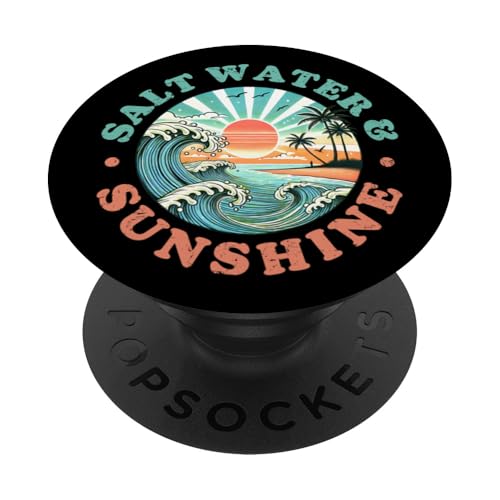 Salzwasser und Sonnenschein PopSockets Klebender PopGrip von The Aqua Cottage