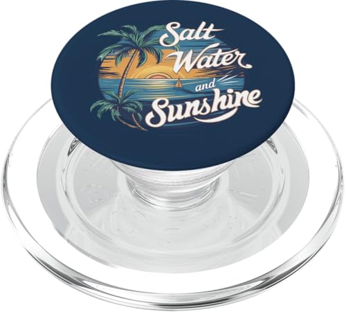 Salzwasser und Sonnenschein PopSockets PopGrip für MagSafe von The Aqua Cottage
