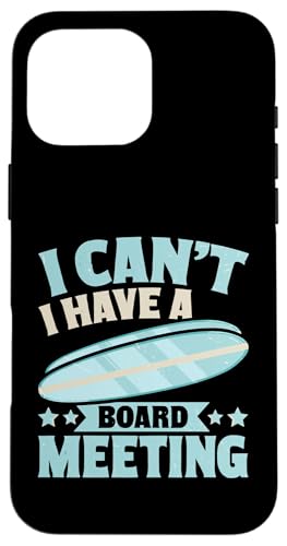 Vorstandssitzung Funny Surfer Hülle für iPhone 16 Pro Max Vorstandssitzung Funny Surfer Hülle für iPhone 16 Pro Max von The Aqua Cottage