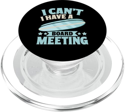 Vorstandssitzung Funny Surfer PopSockets PopGrip für MagSafe von The Aqua Cottage