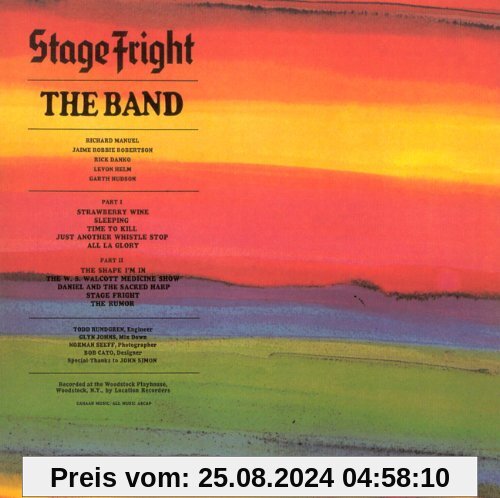 Stage Fright von The Band