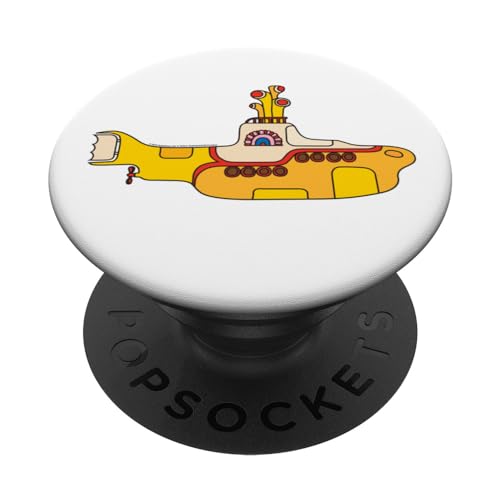 Die Beatles - Gelbe U-Boot-Kunst PopSockets mit austauschbarem PopGrip von The Beatles