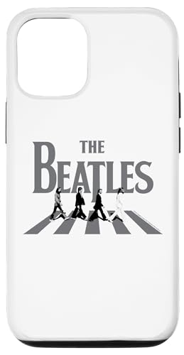 Hülle für iPhone 12/12 Pro The Beatles – Abbey Road Graustufenalbum Cover von The Beatles