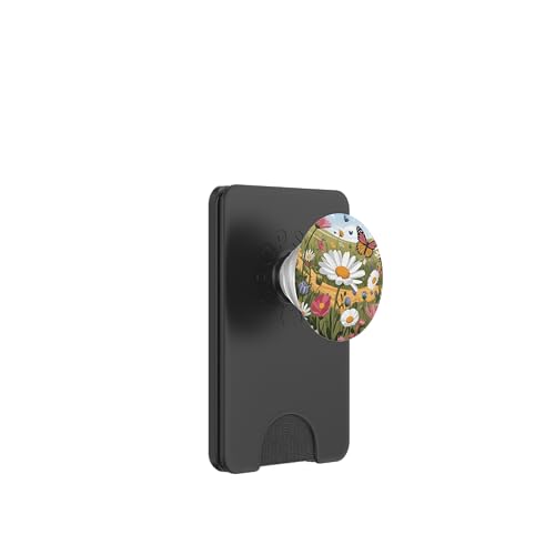 Mädchen Schmetterling Natur Garten Frühling Frauen Wildblumenwiese PopSockets PopWallet für MagSafe Mädchen Schmetterling Natur Garten Frühling Frauen Wildblumenwiese PopSockets PopWallet für MagSafe von The Beauty Butterfly Store