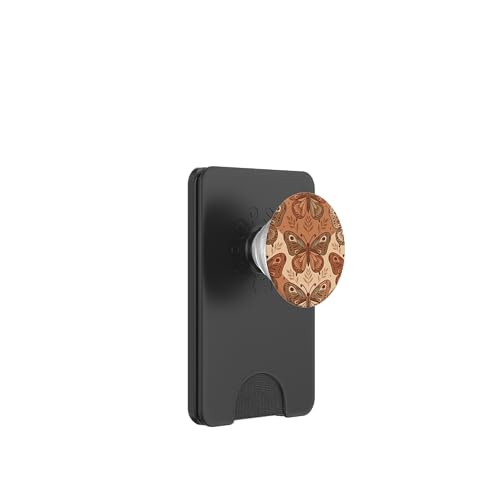 Schmetterling Boho Art Vintage Natur Muster PopSockets PopWallet für MagSafe von The Beauty Butterfly Store