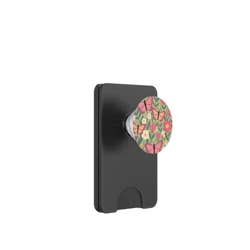 Schmetterlinge Blumen Frühling Garten Schönheit PopSockets PopWallet für MagSafe von The Beauty Butterfly Store