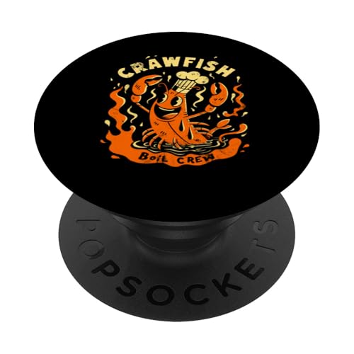 Crawfish Boil Crew Lustiger Cartoon-Cajun Crawfish Crew PopSockets Klebender PopGrip Crawfish Boil Crew Lustiger Cartoon-Cajun Crawfish Crew PopSockets Klebender PopGrip von The Cajun & The Crawfish
