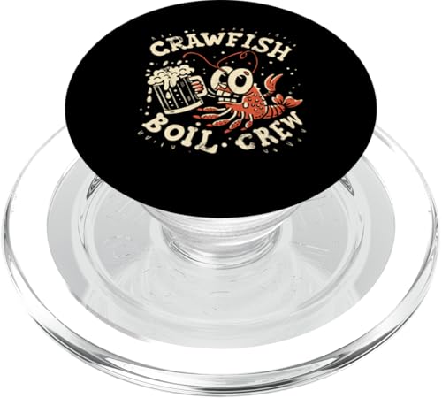 Crawfish Boil Crew Lustiger Cartoon-Cajun Crawfish Crew PopSockets PopGrip für MagSafe Crawfish Boil Crew Lustiger Cartoon-Cajun Crawfish Crew PopSockets PopGrip für MagSafe von The Cajun & The Crawfish