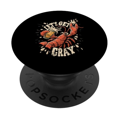 Crawfish Boil Let's Get Cray Retro Hummer Cajun Food Festival PopSockets Klebender PopGrip Crawfish Boil Let's Get Cray Retro Hummer Cajun Food Festival PopSockets Klebender PopGrip von The Cajun & The Crawfish