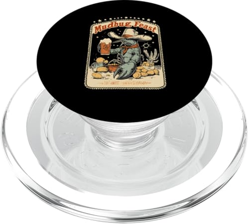 Crawfish Boil Mudbug Feast Western-Cajun-Essen im Vintage-Stil PopSockets PopGrip für MagSafe Crawfish Boil Mudbug Feast Western-Cajun-Essen im Vintage-Stil PopSockets PopGrip für MagSafe von The Cajun & The Crawfish