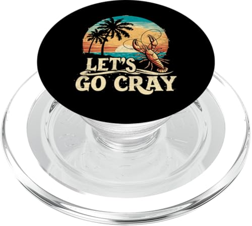 Crawfish Boil Party Let's Go Cray Cajun-Food im Retro-Look bei Sonnenuntergang PopSockets PopGrip für MagSafe Crawfish Boil Party Let's Go Cray Cajun-Food im Retro-Look bei Sonnenuntergang PopSockets PopGrip für MagSafe von The Cajun & The Crawfish