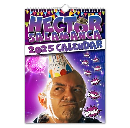 Hector Salamanca - Wandkalender 2025 // Weihnachten/Geburtstag/Geschenkidee/Geschenk/Neuheit/Humor/Wichteln/Jahresplaner/Bürogeschenk Hector Salamanca - Wandkalender 2025 // Weihnachten/Geburtstag/Geschenkidee/Geschenk/Neuheit/Humor/Wichteln/Jahresplaner/Bürogeschenk von The Calendar King