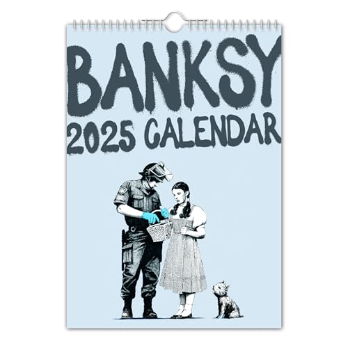 The Calendar King // Banksy – Wandkalender 2025 (vollfarbig, A3-Größe) von The Calendar King