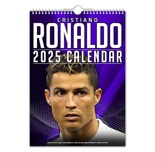 The Calendar King // Cristiano Ronaldo - Wandkalender 2025 (Vollfarbig, A3-Größe) von The Calendar King