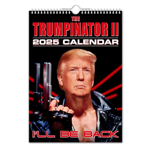 The Calendar King // The Trumpinator - Donald Trump - Wandkalender 2025 - A4 Größe The Calendar King // The Trumpinator - Donald Trump - Wandkalender 2025 - A4 Größe von The Calendar King