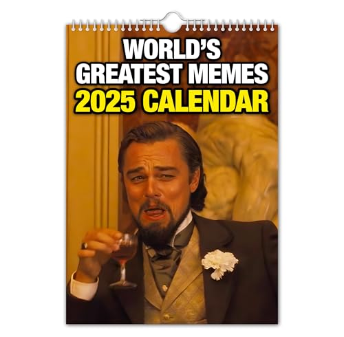 The Calendar King // World's Greatest Memes - Wandkalender 2025 - A4 Größe The Calendar King // World's Greatest Memes - Wandkalender 2025 - A4 Größe von The Calendar King