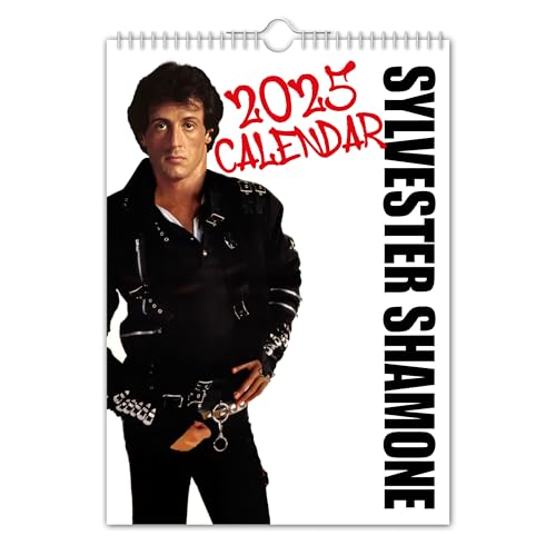 The Calendar King Sylvester Shamone Wandkalender 2025 A4 // von The Calendar King
