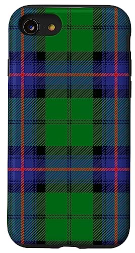 Hülle für iPhone SE (2020) / 7 / 8 Schottischer Clan Armstrong Schottenkaromuster von The Celtic Flame Plaid Tartans