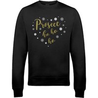 Prosecc Ho Ho Ho Xmas Sweatshirt - M von The Christmas Collection