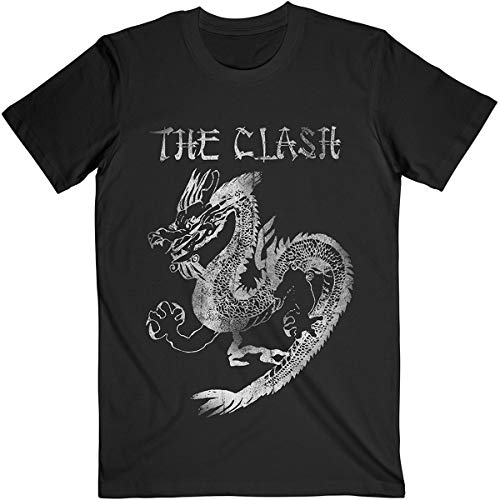 T-Shirt # M Unisex Black # Dragon von The Clash